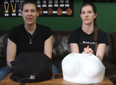 What trained fighters are saying about our womens' chest guards